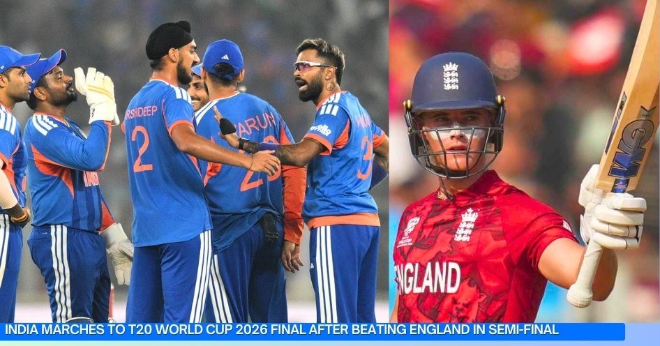 India Cricket Team Marches to T20 World Cup 2026 Final after Beating England in Semi-final