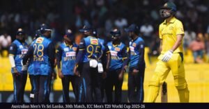 Australian Men’s Cricket Team Vs Sri Lanka National Cricket Team Match Scorecard