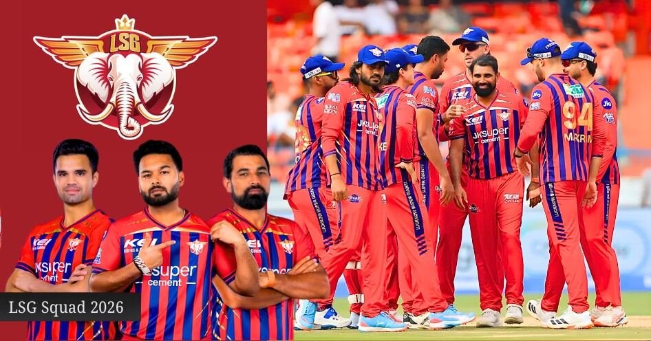 LSG squad 2026