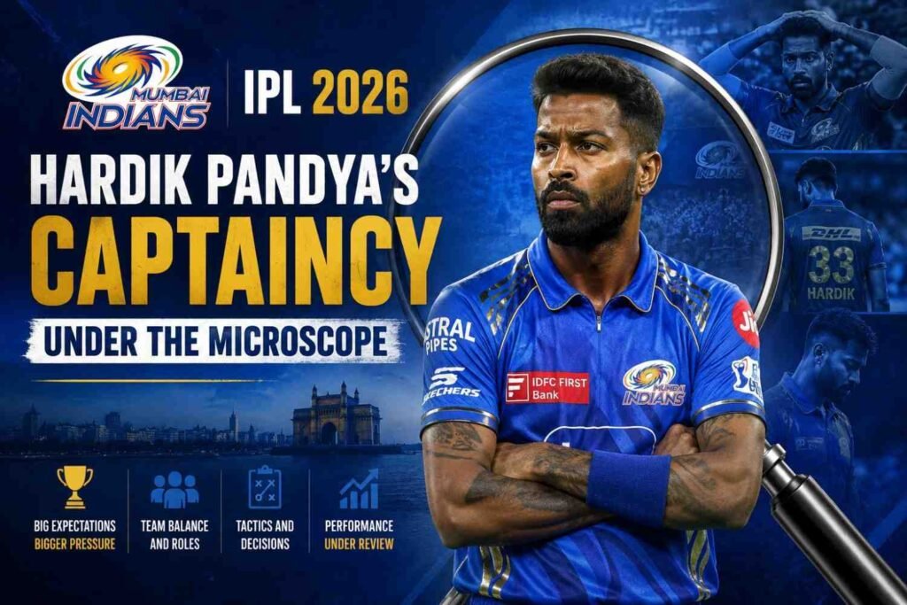 Mumbai Indians IPL 2026: Hardik Pandya's Captaincy Under the Microscope