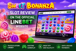 Sweet Bonanza slot review on the official Linebet website